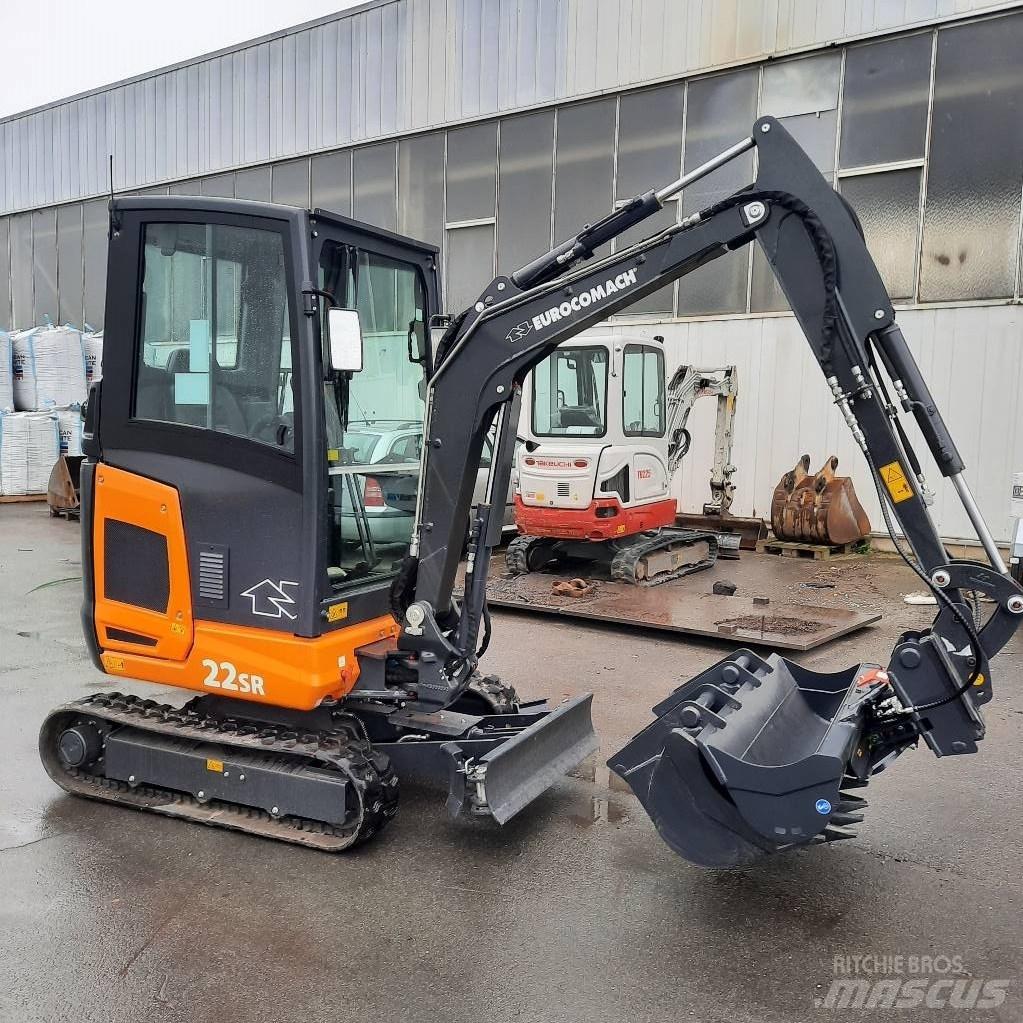 Eurocomach 22 SR Εκσκαφάκι (διαβολάκι) < 7t