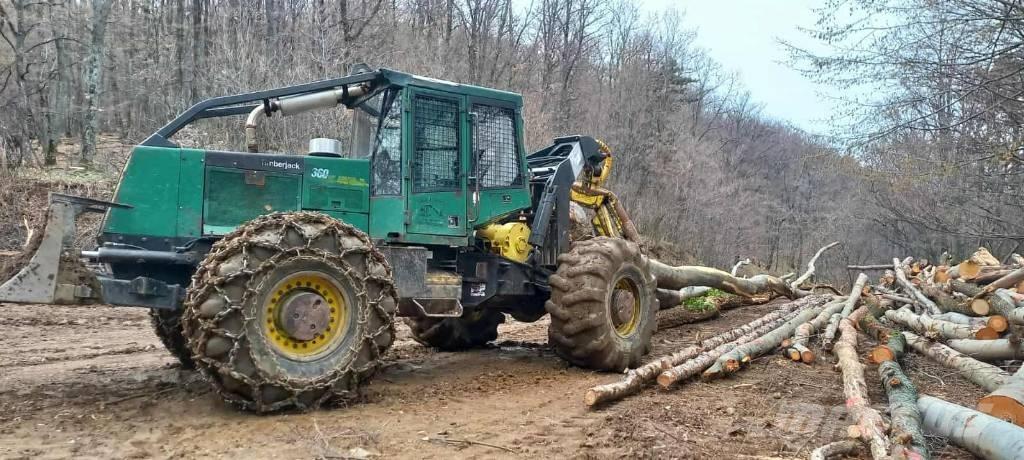 Timberjack 360 Μετατοπιστές