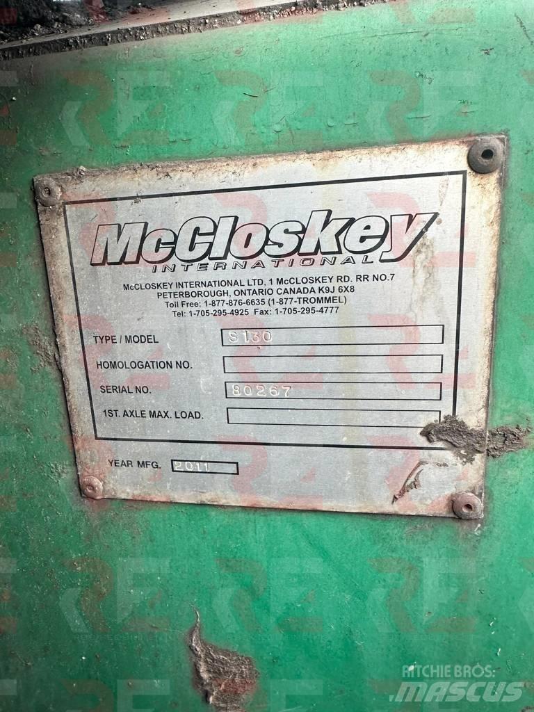 McCloskey S130 Κινητές μηχανές κοσκινίσματος