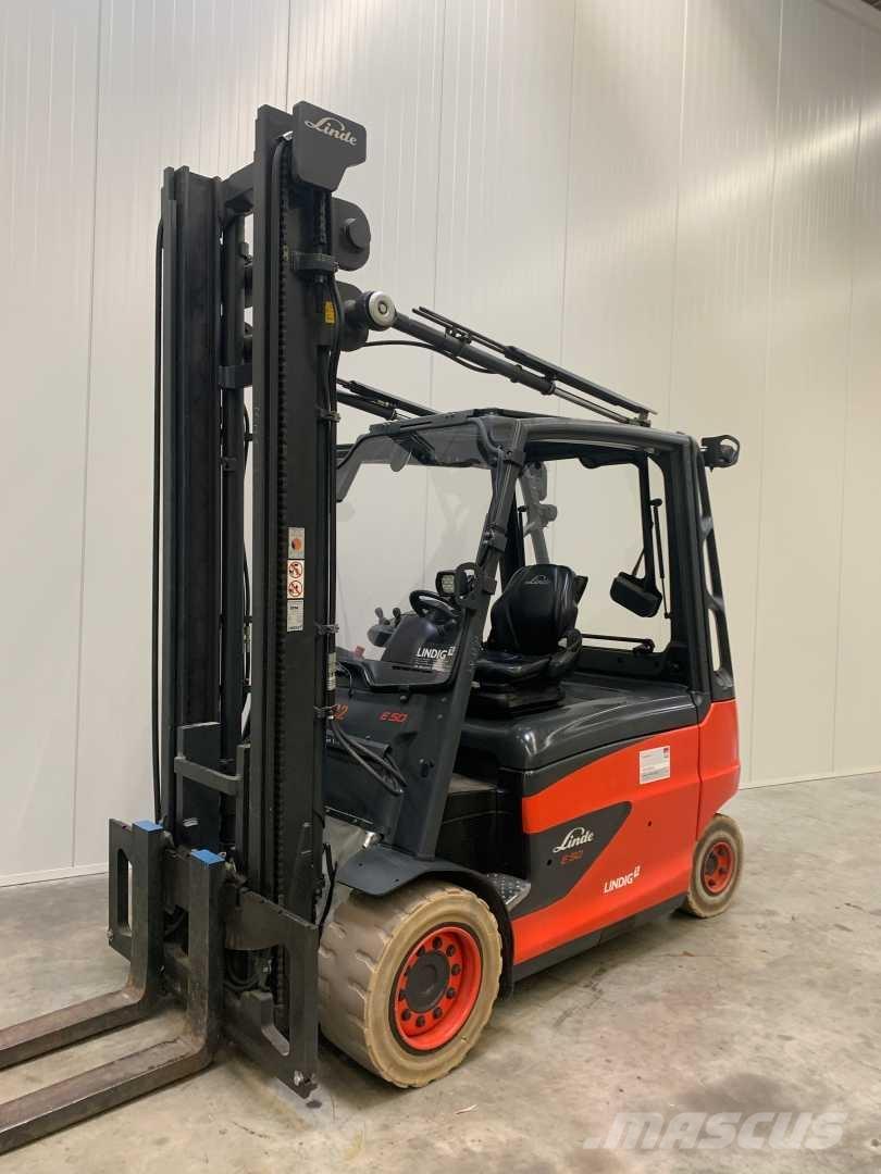 Linde E50HL Ηλεκτρικά περονοφόρα ανυψωτικά κλαρκ