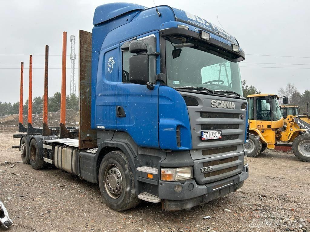Scania R 420 Φορτηγά ξυλείας
