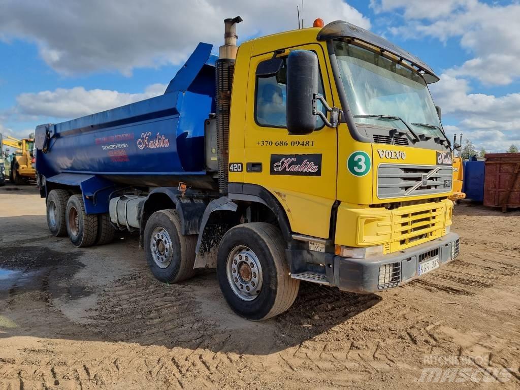 Volvo FM420 Φορτηγά φόρτωσης κάδων