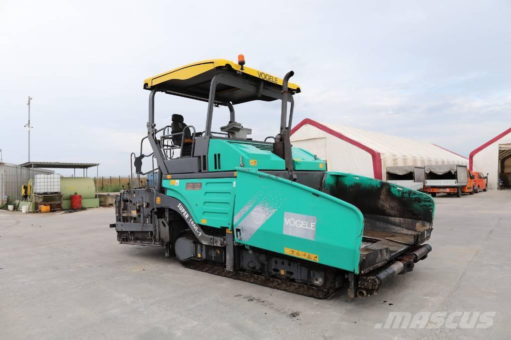 Vögele Super 1800 - 2 Επίστρωση ασφάλτου