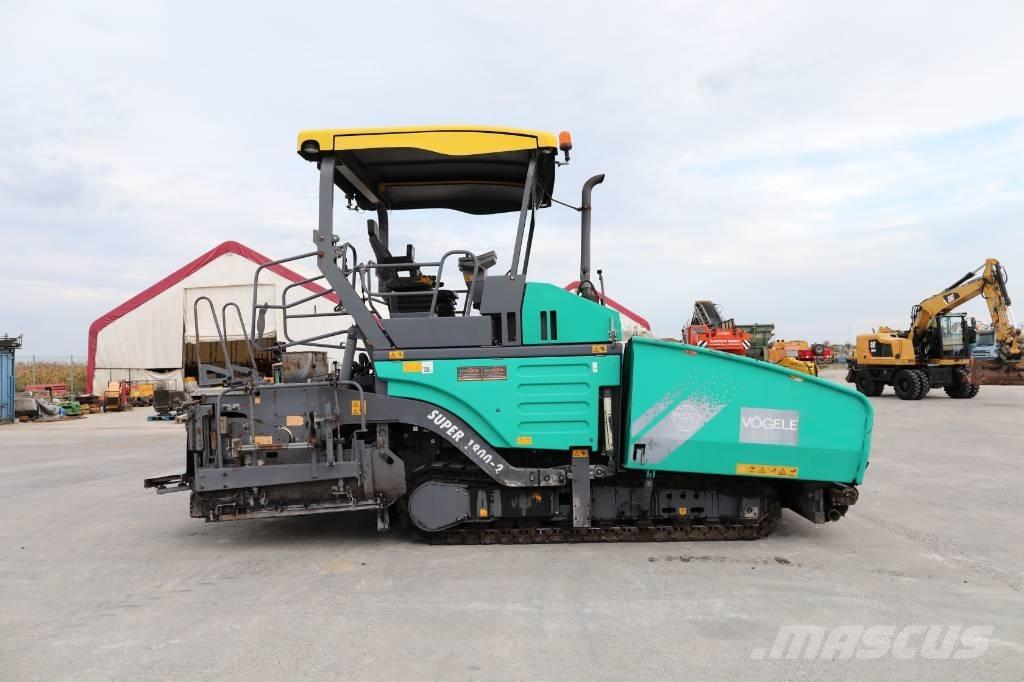 Vögele Super 1800 - 2 Επίστρωση ασφάλτου