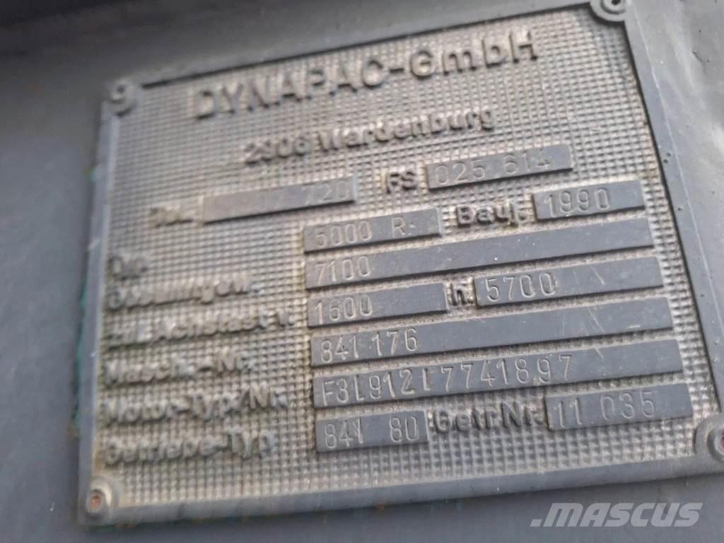 Dynapac 5000R Επίστρωση ασφάλτου