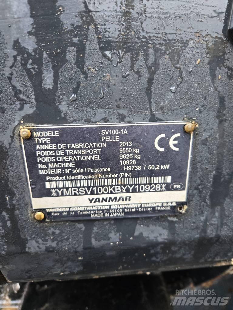 Yanmar SV 100-1A Μίνι εκσκαφείς 7t - 12t