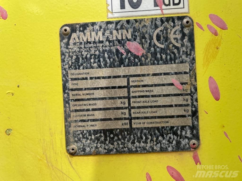 Ammann ARX 26 Οδοστρωτήρες διπλού κυλίνδρου