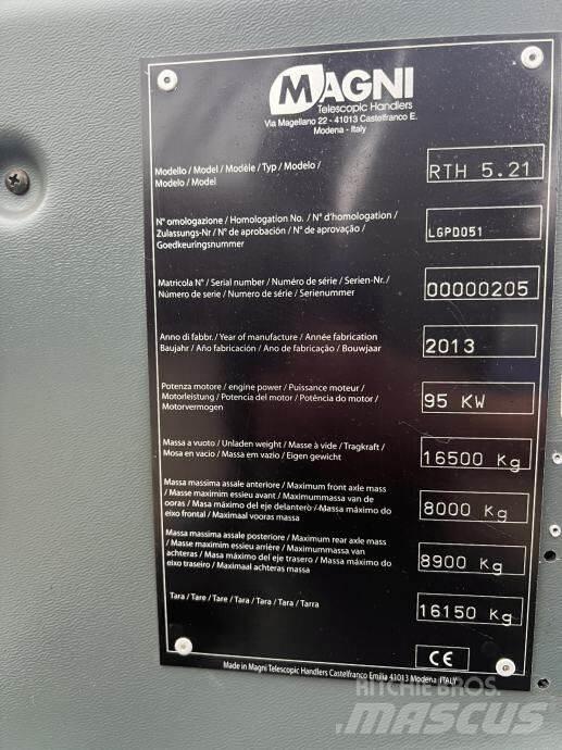 Magni RTH 5.21 Τηλεσκοπικοί ανυψωτές