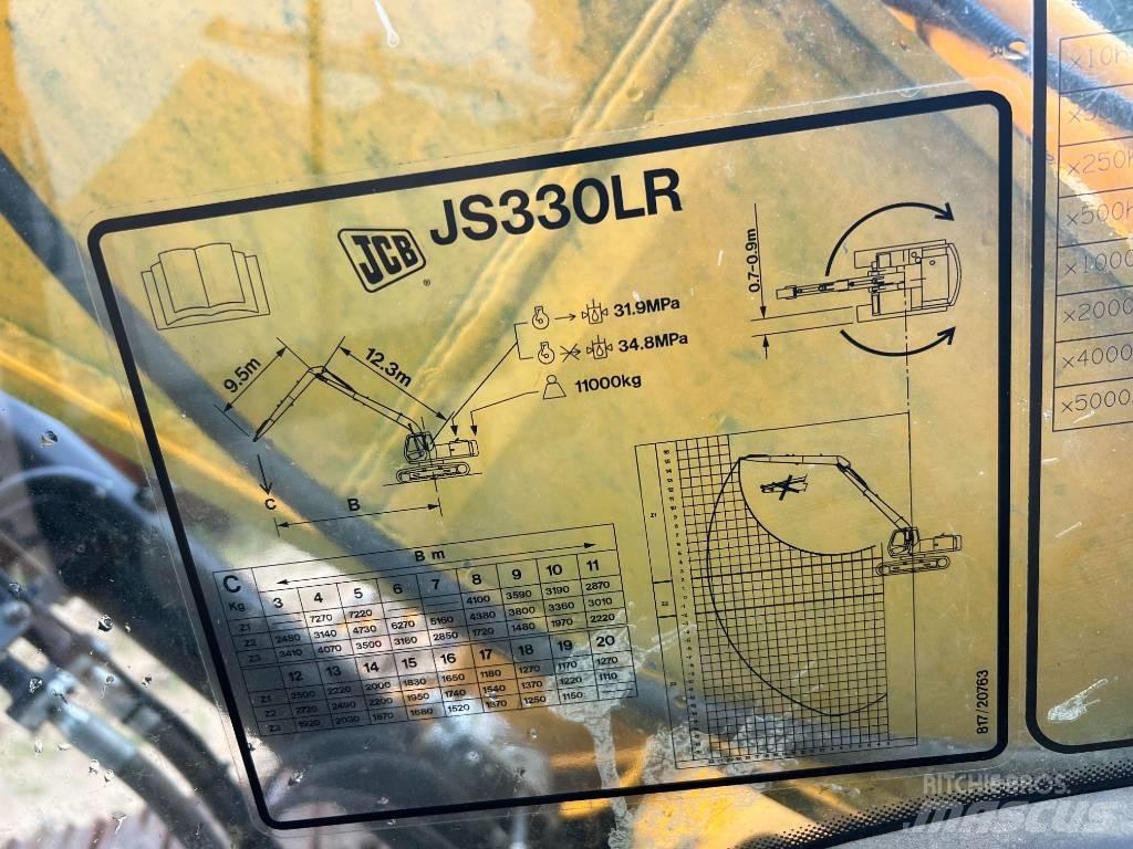 JCB Js 330 lr Εκσκαφείς μεγάλης εμβέλειας
