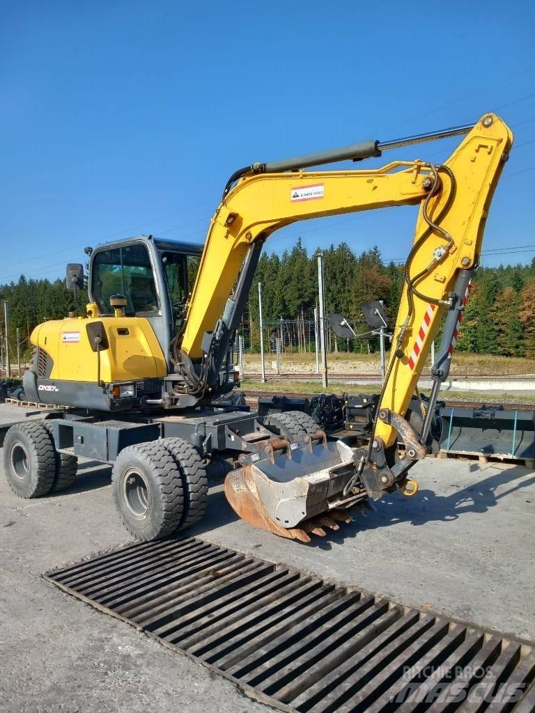 Doosan DX 57 W-5 Εκσκαφείς με τροχούς - λάστιχα