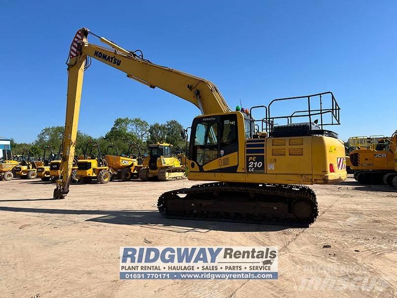 Komatsu PC 210 LC Εκσκαφείς μεγάλης εμβέλειας