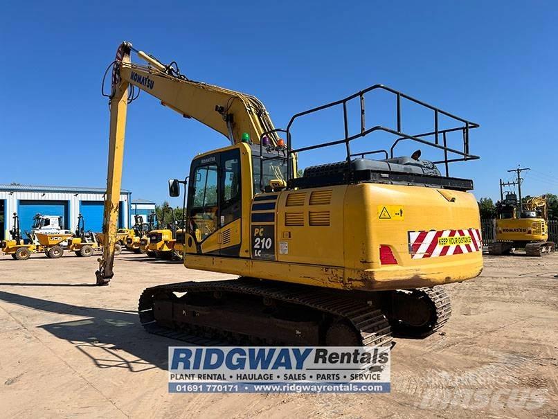 Komatsu PC 210 LC Εκσκαφείς μεγάλης εμβέλειας