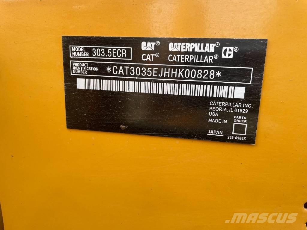CAT 303 Εκσκαφάκι (διαβολάκι) < 7t