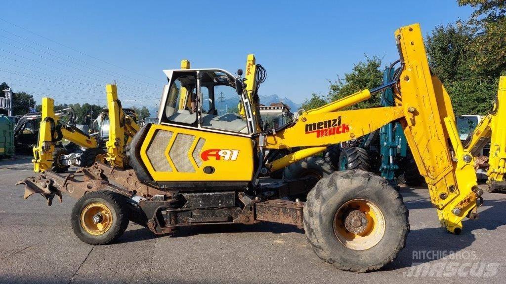 Menzi Muck A91 Mobil Εκσκαφείς με τροχούς - λάστιχα