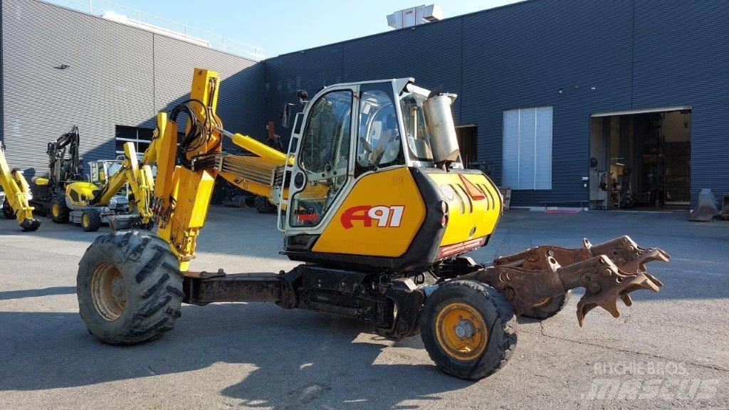 Menzi Muck A91 Mobil Εκσκαφείς με τροχούς - λάστιχα