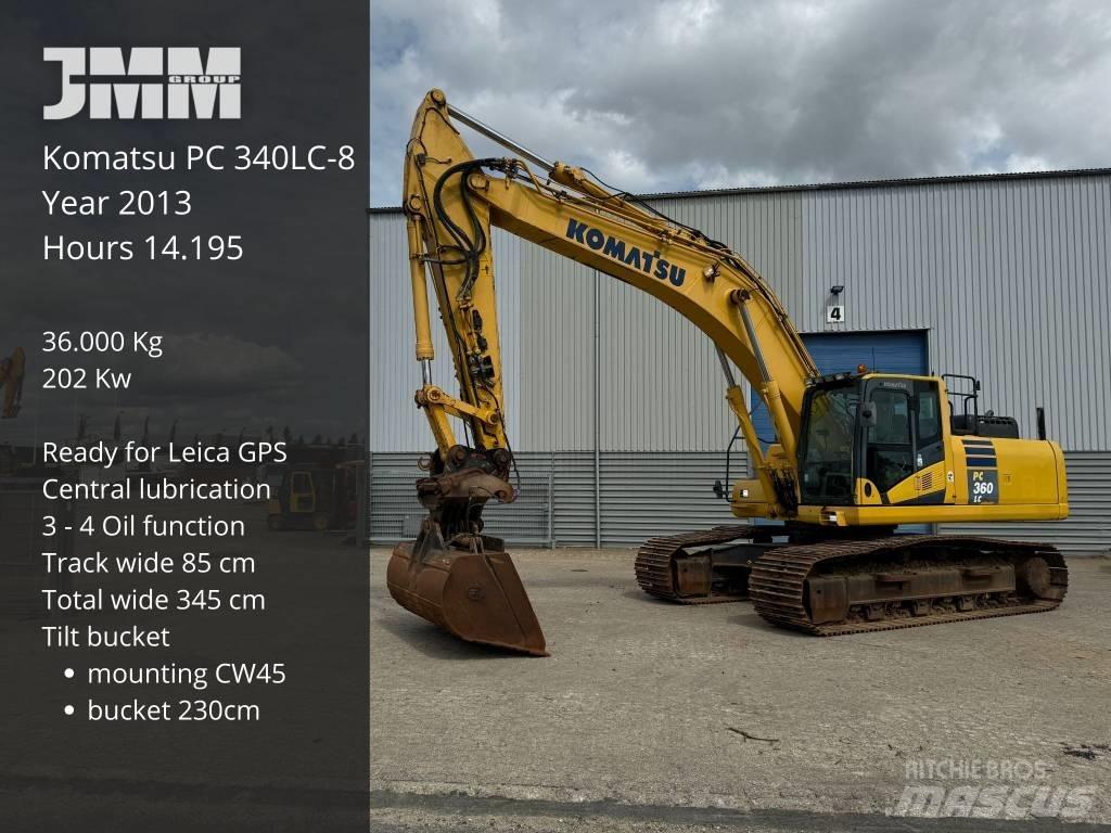 Komatsu PC360LC-10 Εκσκαφείς με ερπύστριες