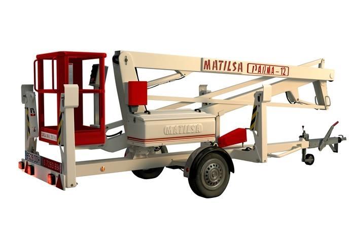 Matilsa Parma 12 Εναέριες πλατφόρμες τοποθετημένες σε ρυμούλκα