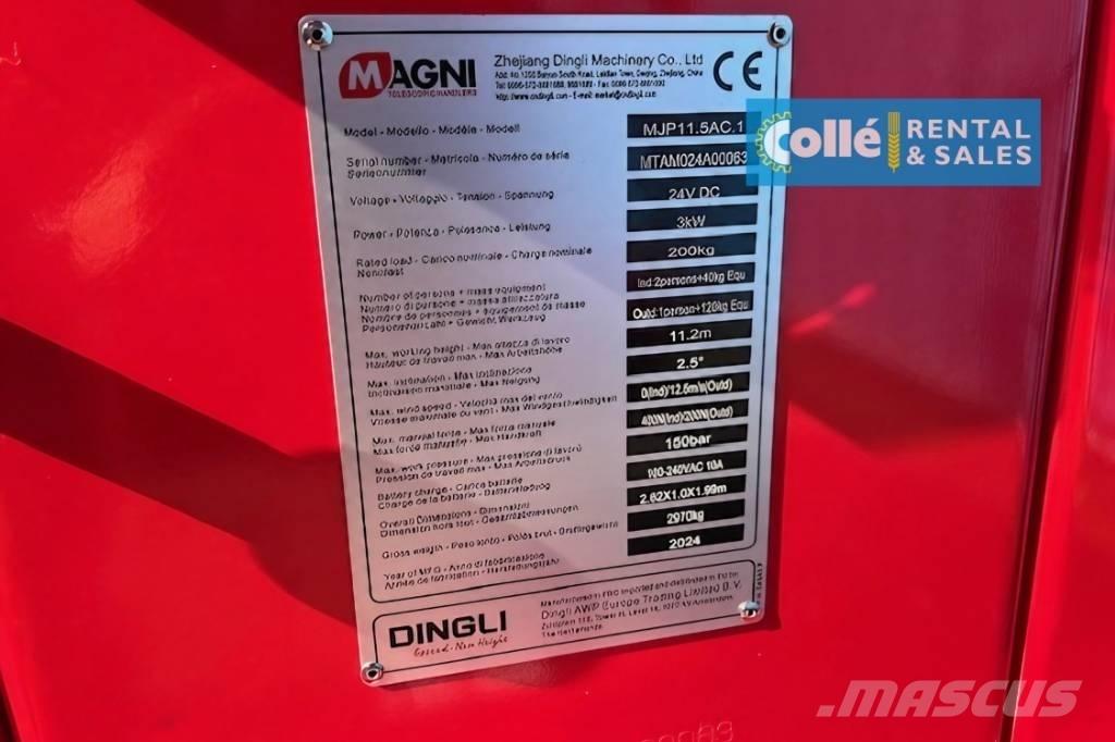 Magni MJP 11.5 | 2024 Ανυψωτήρες με αρθρωτό βραχίονα