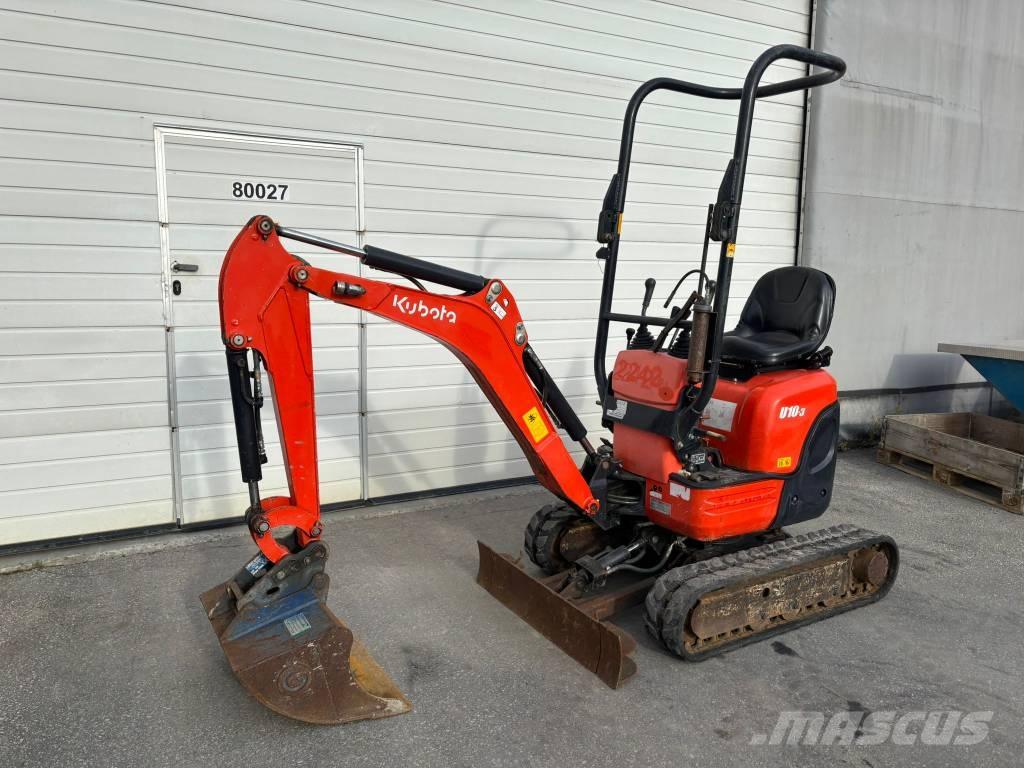 Kubota U 10-3 Εκσκαφάκι (διαβολάκι) < 7t