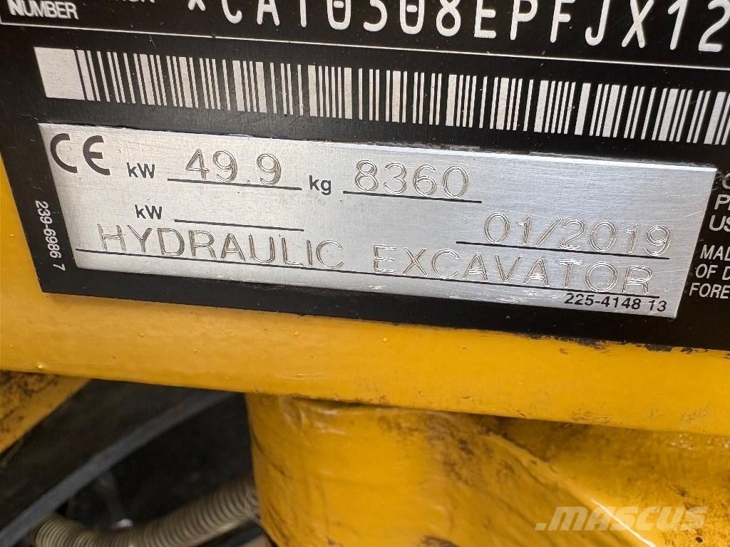 CAT 308 E 2 CR Μίνι εκσκαφείς 7t - 12t