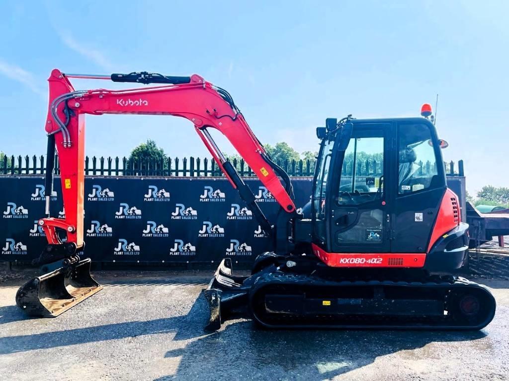 Kubota KX 080-4 Μίνι εκσκαφείς 7t - 12t
