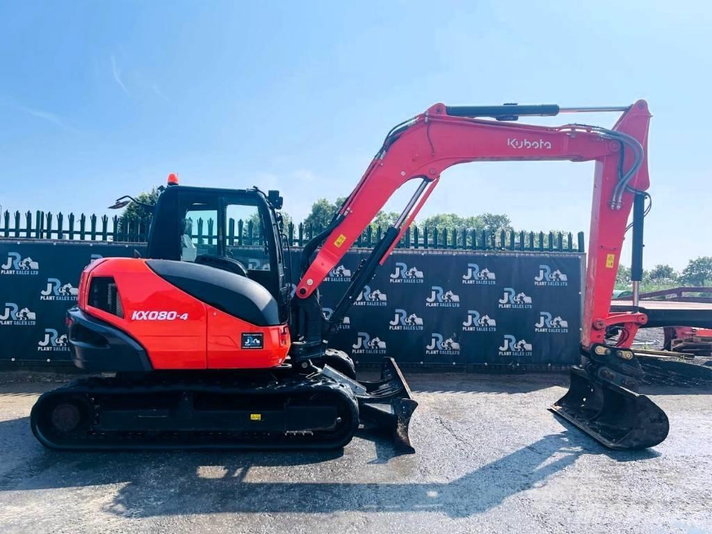 Kubota KX 080-4 Μίνι εκσκαφείς 7t - 12t
