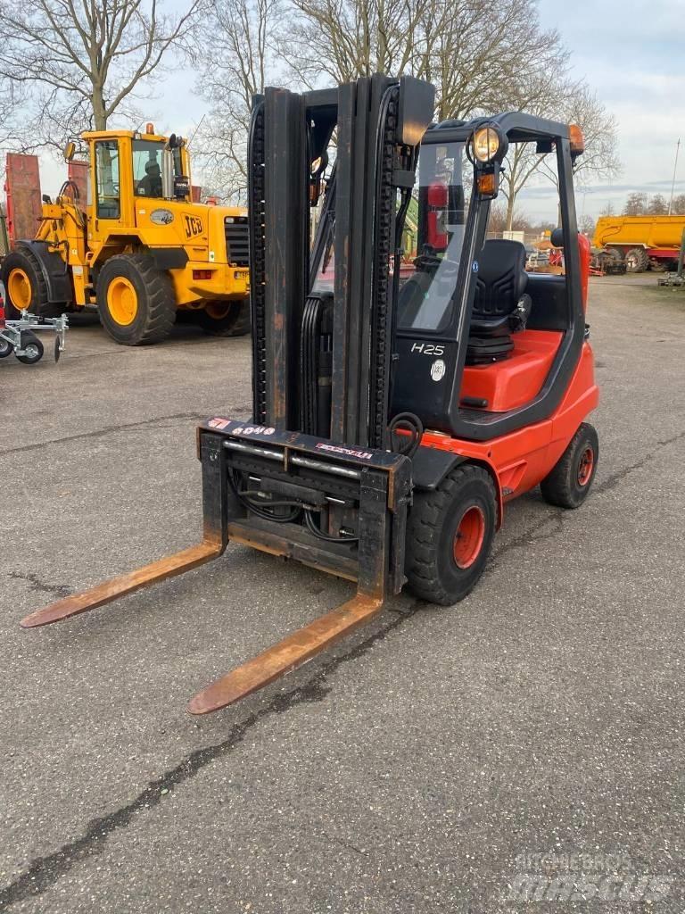 Linde H25T Περονοφόρα ανυψωτικά κλαρκ με φυσικό αέριο LPG
