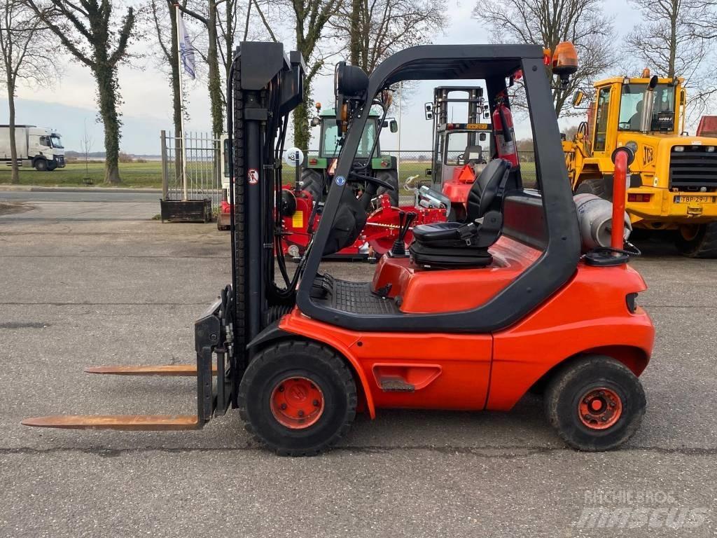 Linde H25T Περονοφόρα ανυψωτικά κλαρκ με φυσικό αέριο LPG
