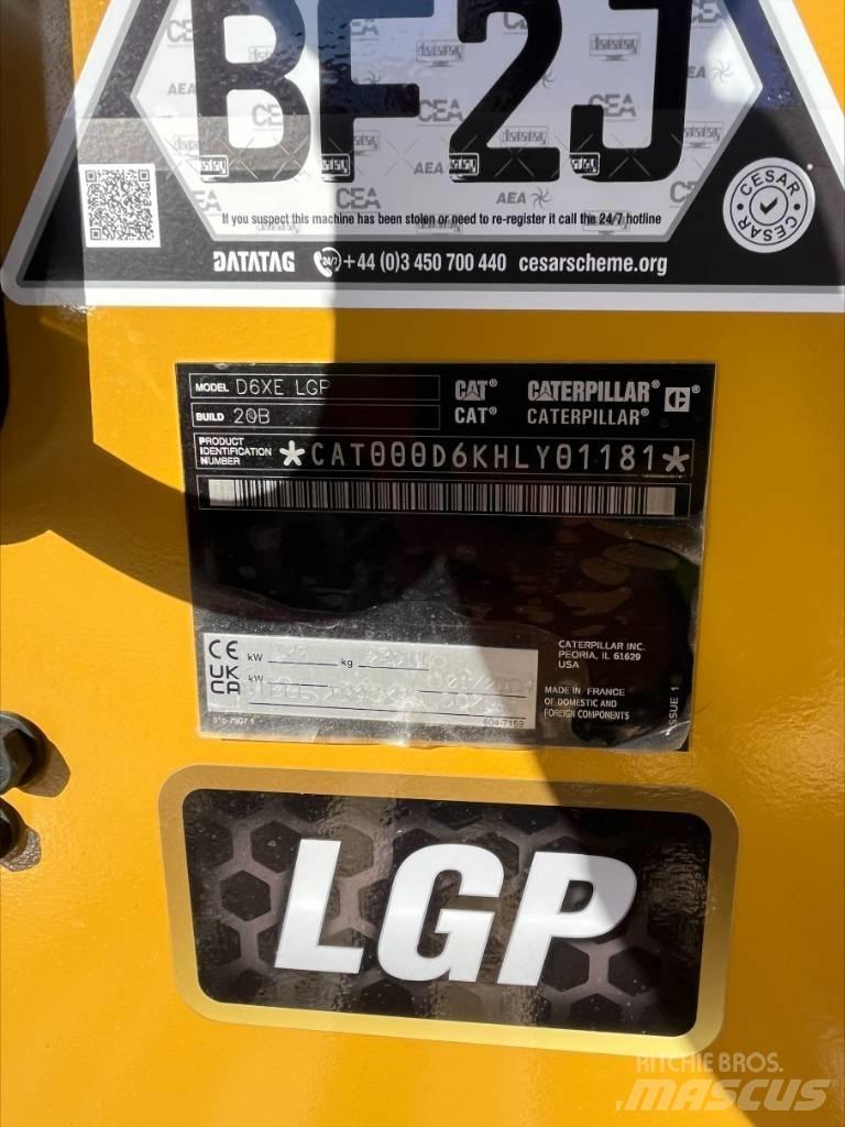 CAT D 6 XE LGP Μπουλντόζες με ερπύστριες