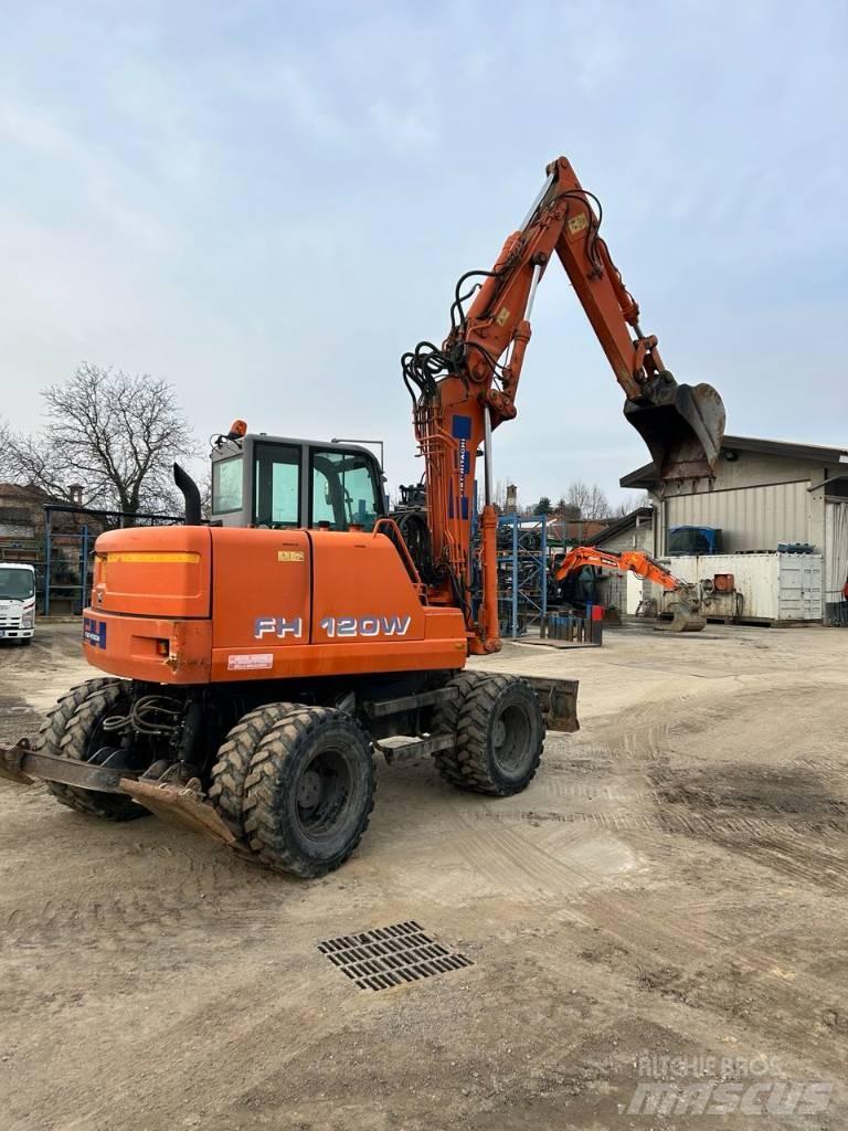 Fiat-Hitachi fh 120 Εκσκαφείς με τροχούς - λάστιχα