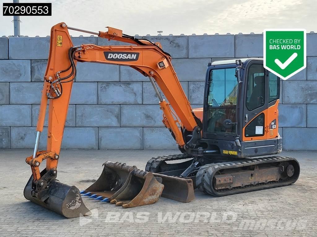 Doosan DX63-3 Εκσκαφάκι (διαβολάκι) < 7t