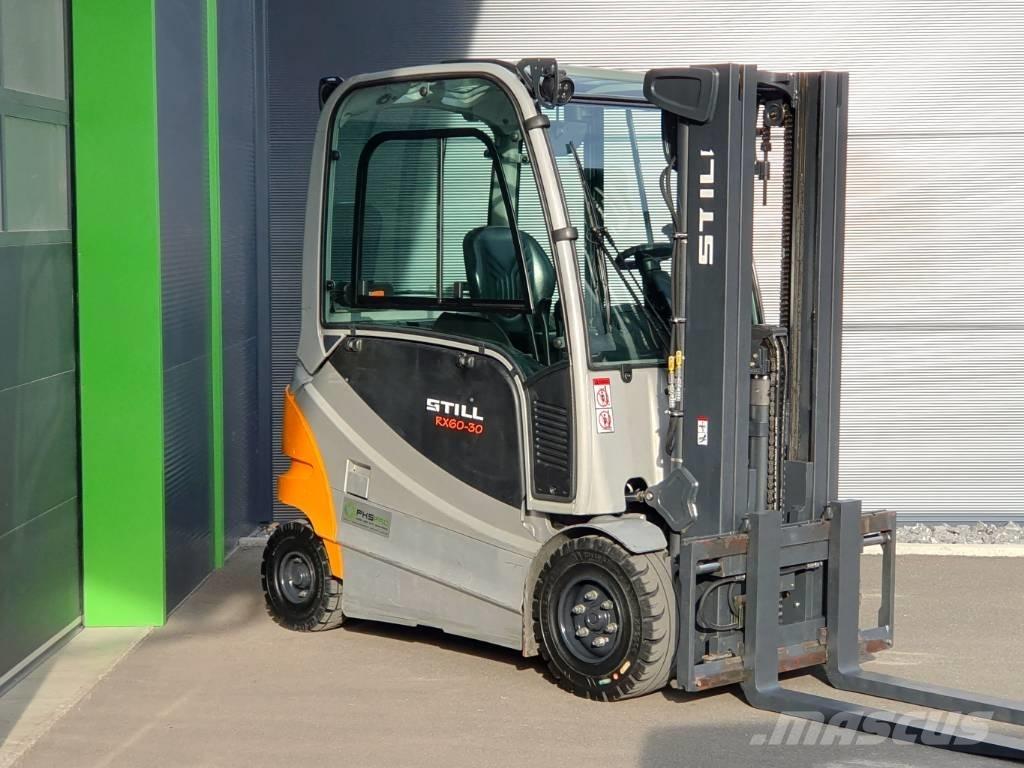 Still RX 60-30 Ηλεκτρικά περονοφόρα ανυψωτικά κλαρκ