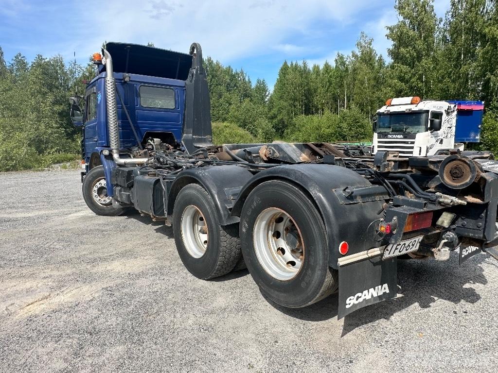 Scania 113 Φορτηγά ανατροπή με γάντζο