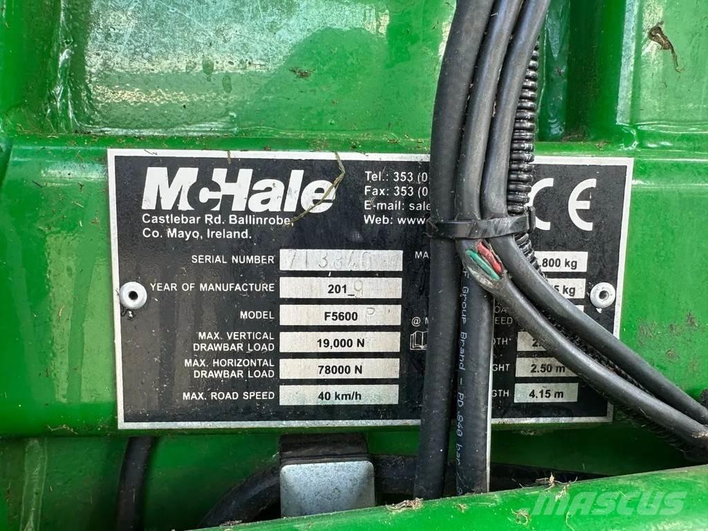 McHale F5600 plus Ενσιρωκοπτικές μηχανές