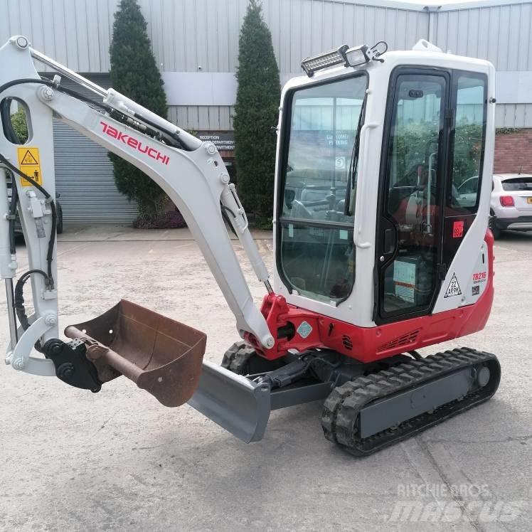Takeuchi TB216 Εκσκαφάκι (διαβολάκι) < 7t