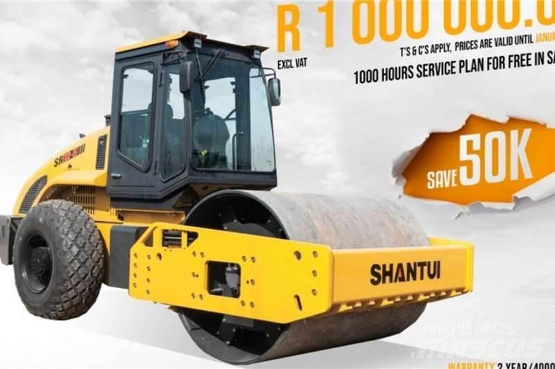 Shantui SR12 5 Οδοστρωτήρες συνδυαστικοί