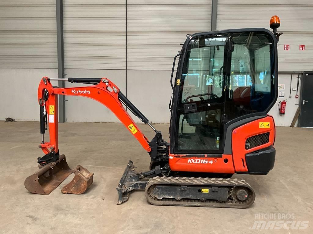 Kubota KX 016-4 Εκσκαφάκι (διαβολάκι) < 7t