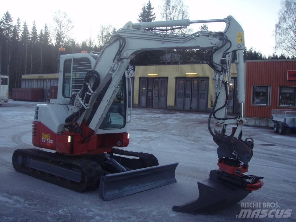 Takeuchi TB153FR Εκσκαφάκι (διαβολάκι) < 7t