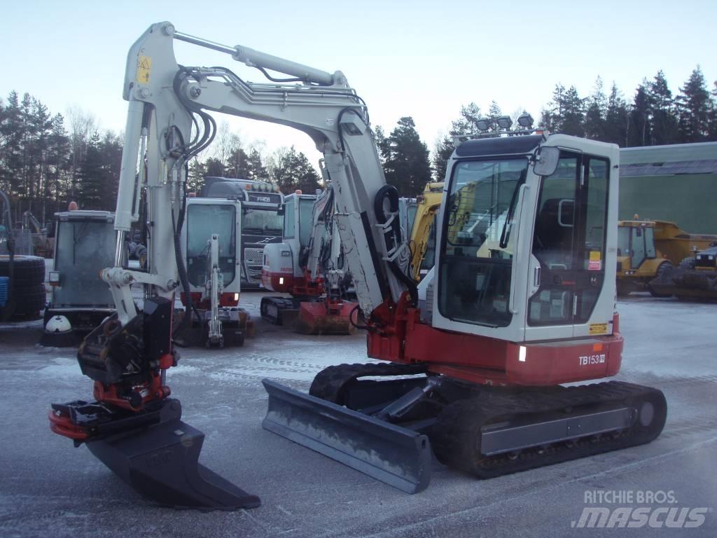 Takeuchi TB153FR Εκσκαφάκι (διαβολάκι) < 7t