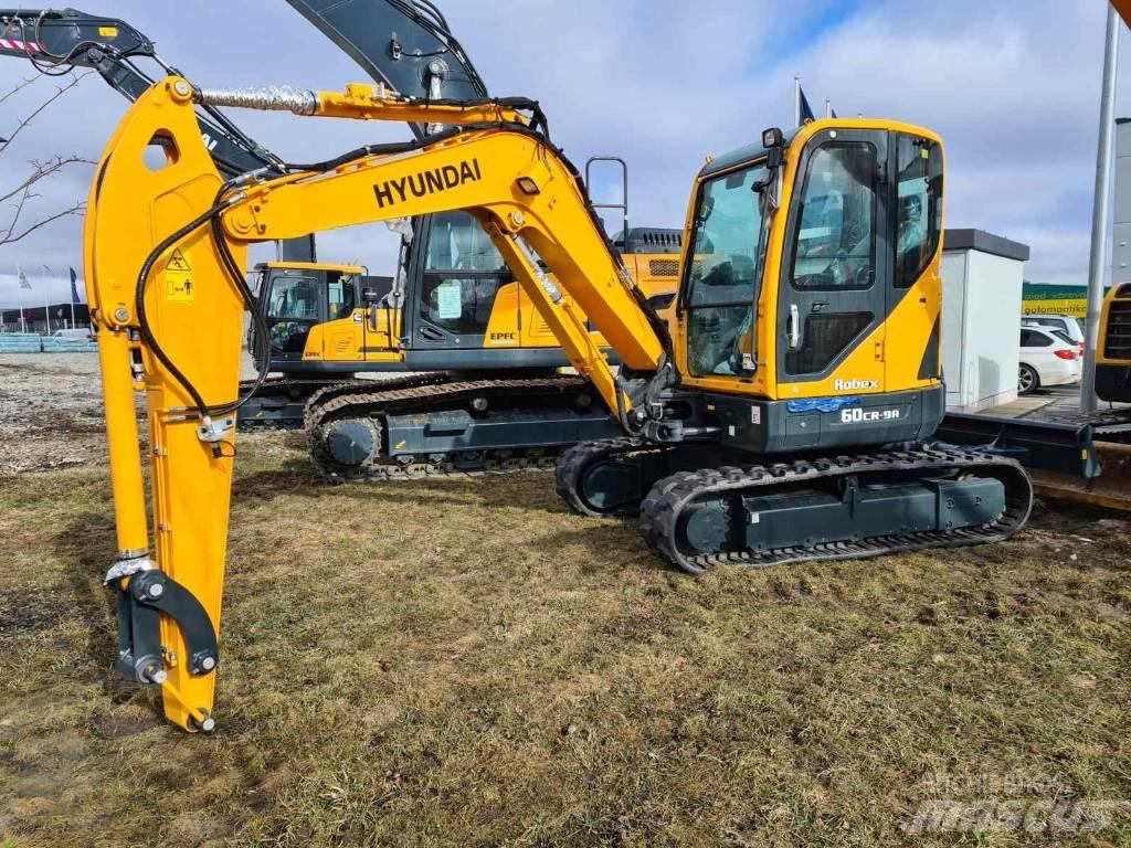 Hyundai R60CR-9A Εκσκαφάκι (διαβολάκι) < 7t