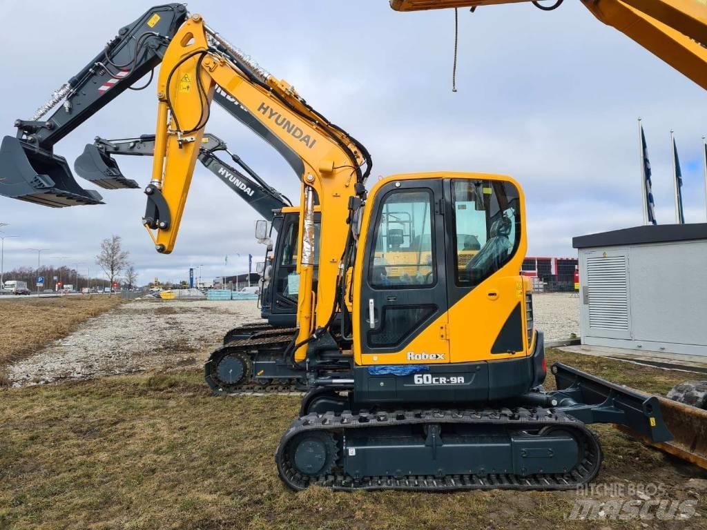 Hyundai R60CR-9A Εκσκαφάκι (διαβολάκι) < 7t