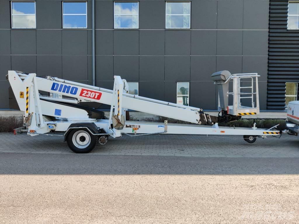 Dino 230 T Skylift Εναέριες πλατφόρμες τοποθετημένες σε ρυμούλκα