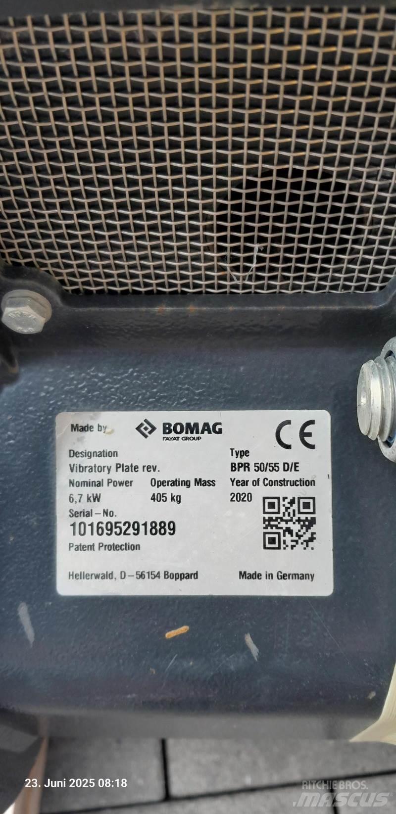 Bomag BPR 50/55 DE Επίπεδοι κόπανοι