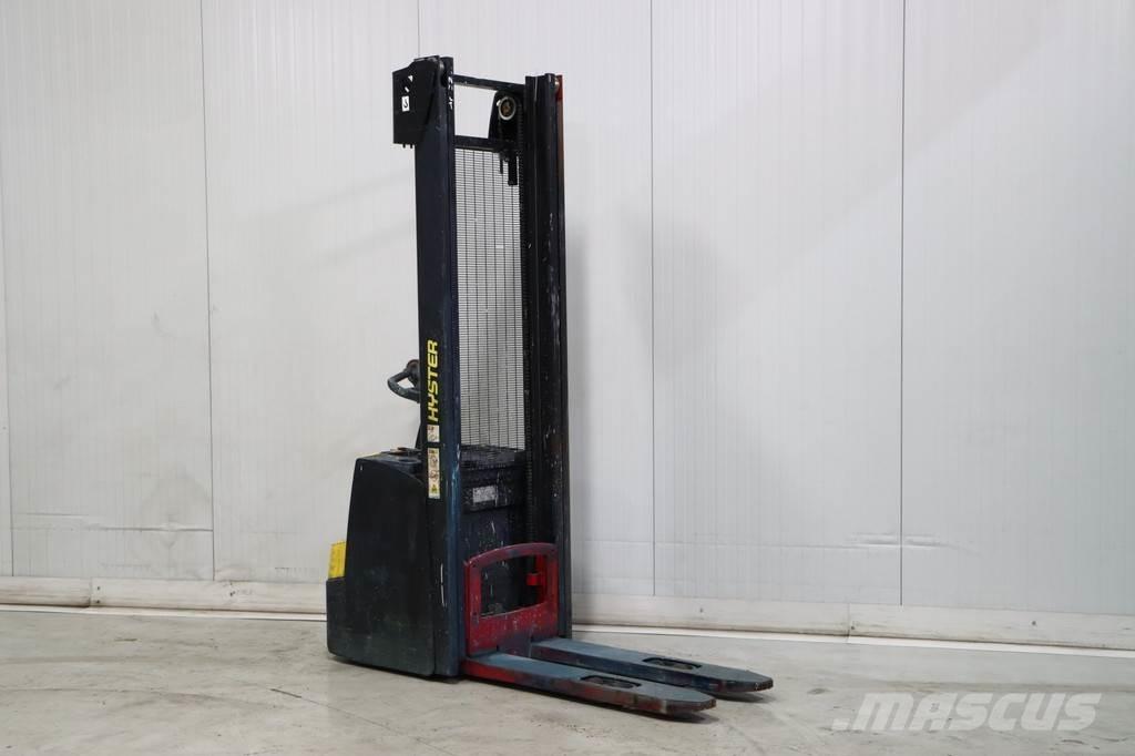 Hyster S1.6 Παλετοφόρα πεζού χειριστή με ιστό