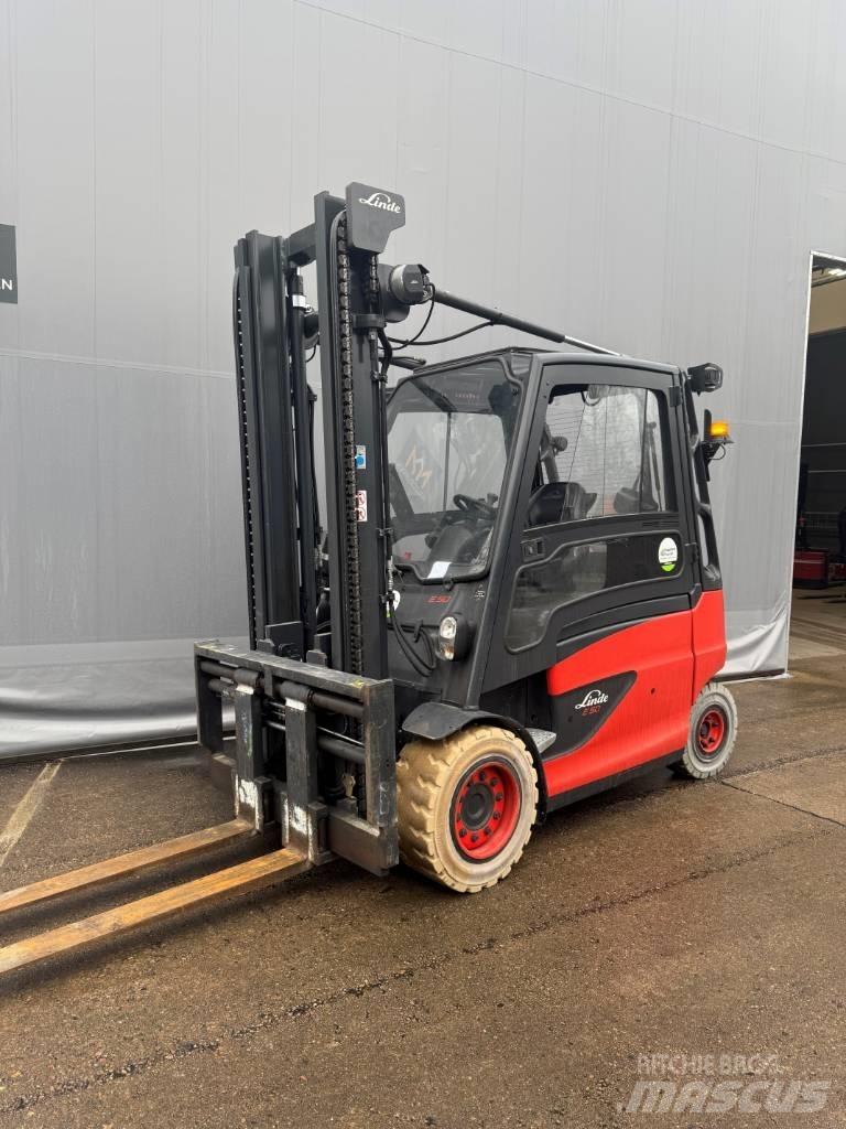 Linde E50HL-01 Ηλεκτρικά περονοφόρα ανυψωτικά κλαρκ