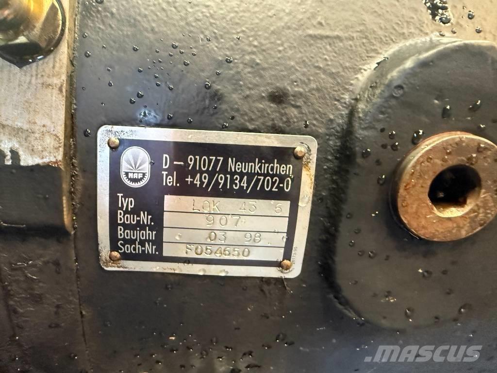 Timberjack 1270 Μετάδοση