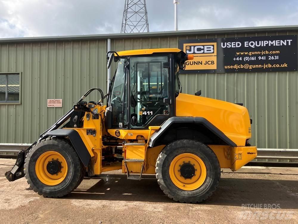 JCB 411 Φορτωτές με λάστιχα (Τροχοφόροι)