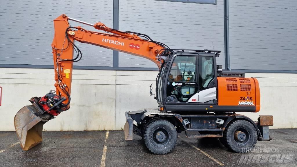 Hitachi ZX140W-6 Εκσκαφείς με τροχούς - λάστιχα