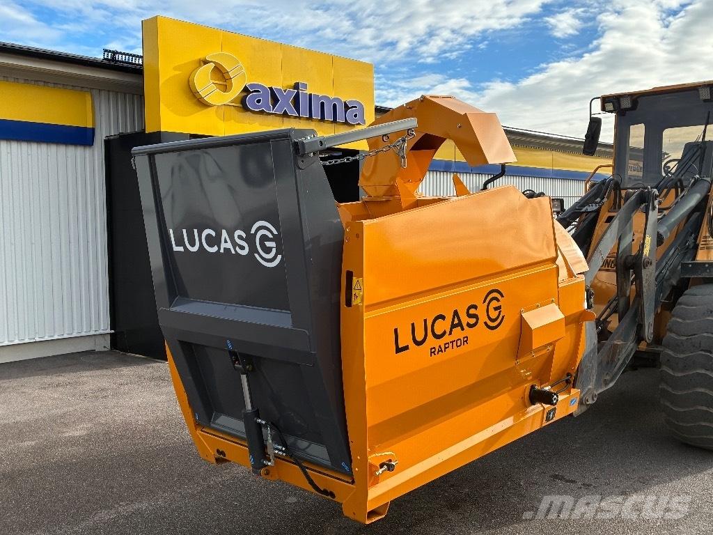 Lucas Raptor Τεμαχιστές, κόπτες και ξετυλιχτές δεμάτων