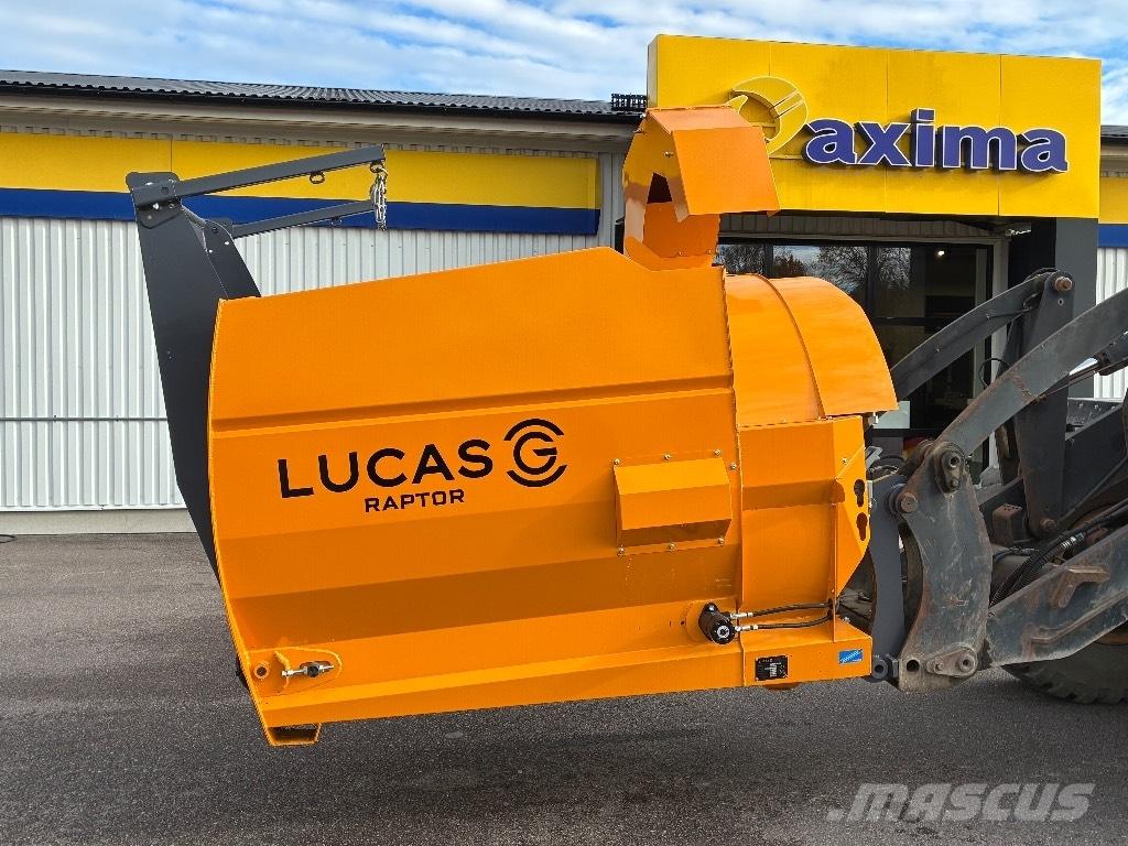 Lucas Raptor Τεμαχιστές, κόπτες και ξετυλιχτές δεμάτων
